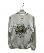 FRUIT OF THE LOOMフルーツオブザルーム）の古着「プリントスウェット」｜グレー