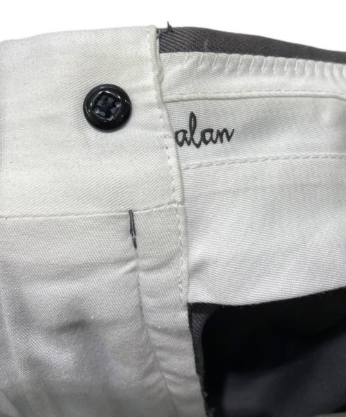 STEVEN ALAN（スティーブンアラン）STEVEN ALAN (スティーブンアラン) NTB IN 2PLEATED DRESS TROUSER グレー サイズ:Mの古着・服飾アイテム