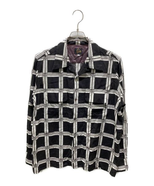 Needles（ニードルズ）Needles (ニードルズ) Classic Shirt-R/C Lawn Cloth/Papillon Plaid　MR179 ブラック サイズ:Mの古着・服飾アイテム