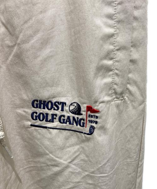 GHOST GOLF GANG（ゴーストゴルフギャング）GHOST GOLF GANG (ゴーストゴルフギャング) ナイロンパンツ ベージュ サイズ:L 未使用品の古着・服飾アイテム