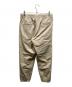 GHOST GOLF GANG (ゴーストゴルフギャング) ナイロンパンツ ベージュ サイズ:L 未使用品：8000円