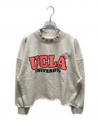 newtoneニュートン）の古着「クルーネックスウェット　091HAW80-1131」｜ベージュ