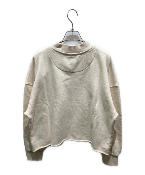 newtone（ニュートン）newtone (ニュートン) クルーネックスウェット　091HAW80-1131 ベージュ サイズ:FREEの古着・服飾アイテム