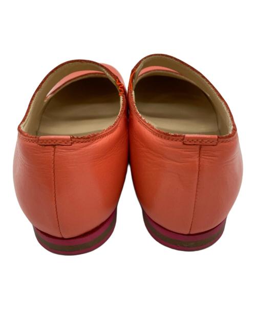 mint designs（ミント デザインズ）mint designs (ミント デザインズ) レザーシューズ オレンジ サイズ:1の古着・服飾アイテム