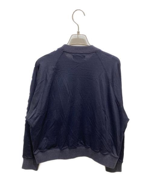 FRED PERRY（フレッドペリー）FRED PERRY (フレッドペリー) リバティプリントスウェット ネイビー サイズ:10の古着・服飾アイテム