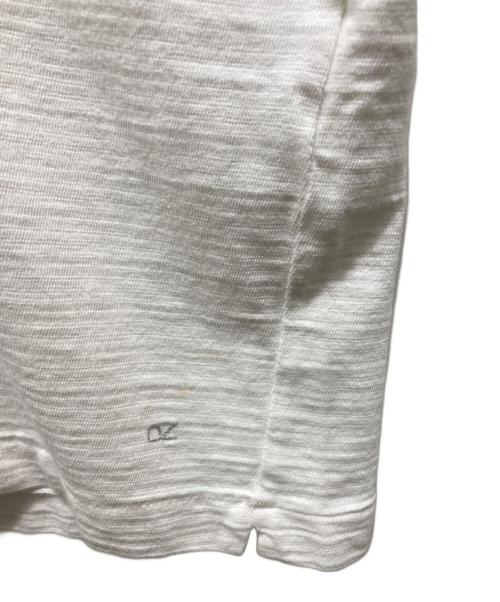 45rpm（45アールピーエム）45rpm (45アールピーエム) ポロシャツ ホワイト サイズ:記載無しの為実寸参照の古着・服飾アイテム