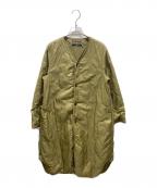 45rpm45アールピーエム）の古着「ナイロンキルトコート」｜オリーブ