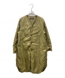 45rpm（45アールピーエム）の古着「ナイロンキルトコート」｜オリーブ