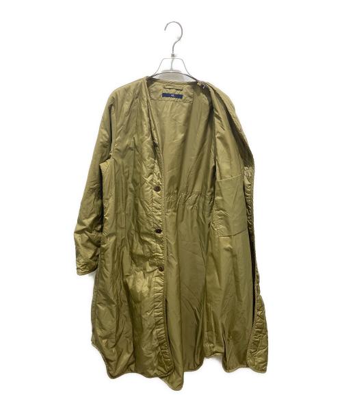 45rpm（45アールピーエム）45rpm (45アールピーエム) ナイロンキルトコート オリーブ サイズ:2の古着・服飾アイテム