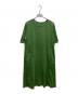 45rpm（45アールピーエム）の古着「カットソーワンピース」｜グリーン