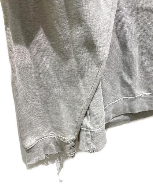 stussy（ステューシー）stussy (ステューシー) シャネルロゴモノグラムパーカー グレー サイズ:XLの古着・服飾アイテム