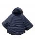 中古・古着 TATRAS (タトラス) リバーシブルダウンポンチョ ネイビー×ブラック サイズ:記載なしの為実寸参照：34000円