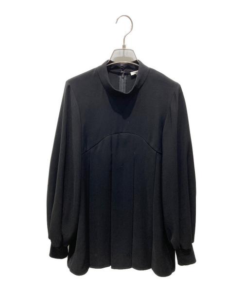 ENFOLD（エンフォルド）ENFOLD (エンフォルド) BOX-PLEATS PULLOVER　300GA230-2460 ブラック サイズ:38の古着・服飾アイテム