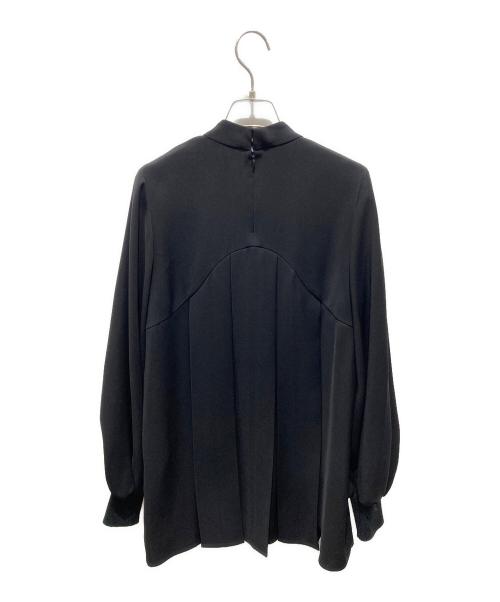 ENFOLD（エンフォルド）ENFOLD (エンフォルド) BOX-PLEATS PULLOVER　300GA230-2460 ブラック サイズ:38の古着・服飾アイテム