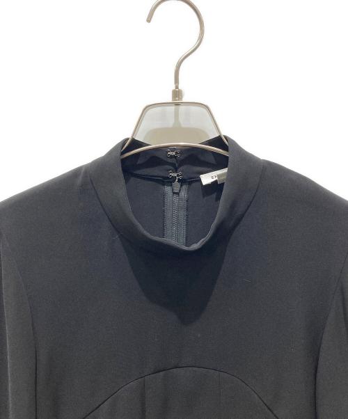 ENFOLD（エンフォルド）ENFOLD (エンフォルド) BOX-PLEATS PULLOVER　300GA230-2460 ブラック サイズ:38の古着・服飾アイテム