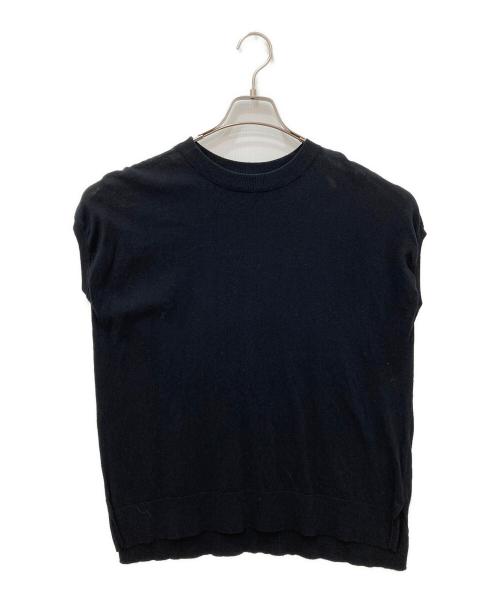 KAGURE（カグレ）KAGURE (カグレ) コットンクルーネックフレンチプルオーバー ネイビー サイズ:FREEの古着・服飾アイテム