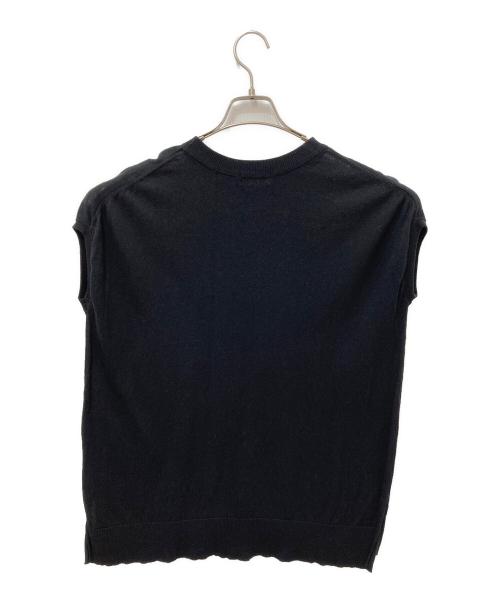 KAGURE（カグレ）KAGURE (カグレ) コットンクルーネックフレンチプルオーバー ネイビー サイズ:FREEの古着・服飾アイテム