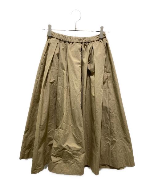 Plage（プラージュ）Plage (プラージュ) typewriter cropped スカート　24060922719230 ベージュ サイズ:36 未使用品の古着・服飾アイテム