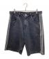 adidas（アディダス）の古着「アディカラー デニム ファイヤーバードショーツ　JC6719」｜ブラック
