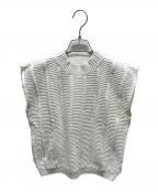 molliモリ―）の古着「ノースリーブニット」｜ホワイト