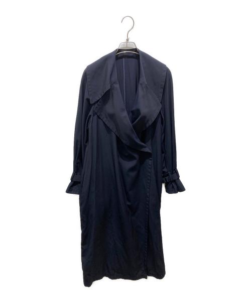 ESTNATION（エストネーション）ESTNATION (エストネーション) トレンチコート　02-109-01-080014 ネイビー サイズ:36の古着・服飾アイテム