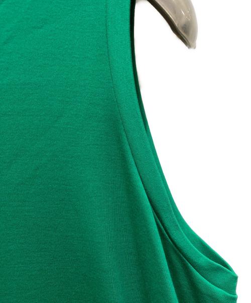 ESTNATION（エストネーション）ESTNATION (エストネーション) Aラインジャージーマキシワンピース　21-109-11-040394 グリーン サイズ:Fの古着・服飾アイテム