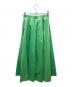 allureville (アルアバイル) タフタビッグフレアスカート　20221011140 グリーン サイズ:1：7000円