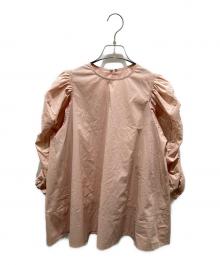 anplegant（アンプレガント）の古着「シャーリングブラウス　23107」｜ピンク