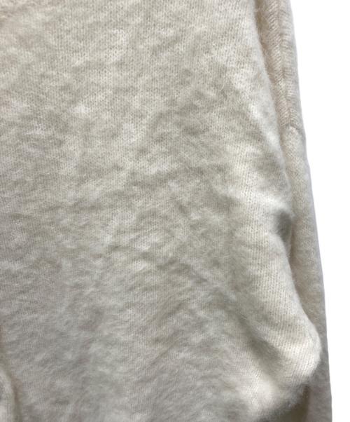 Loungedress（ラウンジドレス）Loungedress (ラウンジドレス) FURカシミヤ2WAYニット ホワイト サイズ:Fの古着・服飾アイテム