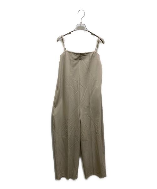 Mila Owen（ミラオーウェン）Mila Owen (ミラオーウェン) 2wayキャミベアオールインワン ベージュの古着・服飾アイテム