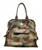 Orobiancoオロビアンコ）の古着「ボストンバッグ」｜カーキ