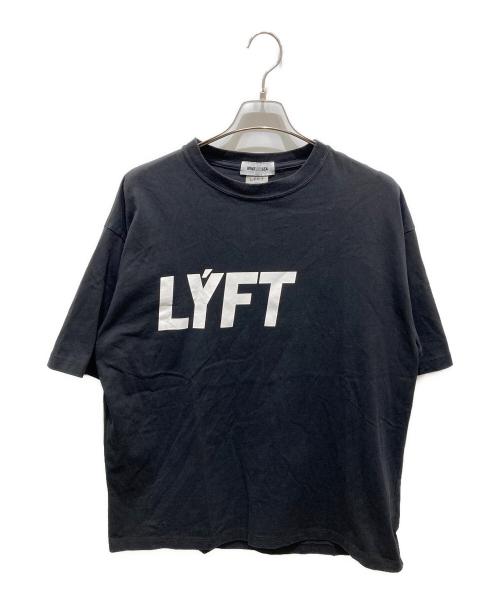 WIND AND SEA（ウィンダンシー）WIND AND SEA (ウィンダンシー) Lyft (リフト) ロゴプリントTシャツ ブラック サイズ:Lの古着・服飾アイテム