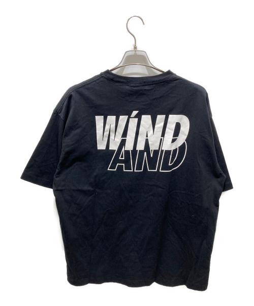 WIND AND SEA（ウィンダンシー）WIND AND SEA (ウィンダンシー) Lyft (リフト) ロゴプリントTシャツ ブラック サイズ:Lの古着・服飾アイテム
