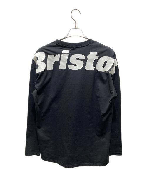 F.C.R.B.（エフシーレアルブリストル）F.C.R.B. (エフシーレアルブリストル) BIG LOGO TRAINING TEE ブラック サイズ:XLの古着・服飾アイテム