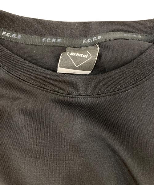 F.C.R.B.（エフシーレアルブリストル）F.C.R.B. (エフシーレアルブリストル) BIG LOGO TRAINING TEE ブラック サイズ:XLの古着・服飾アイテム