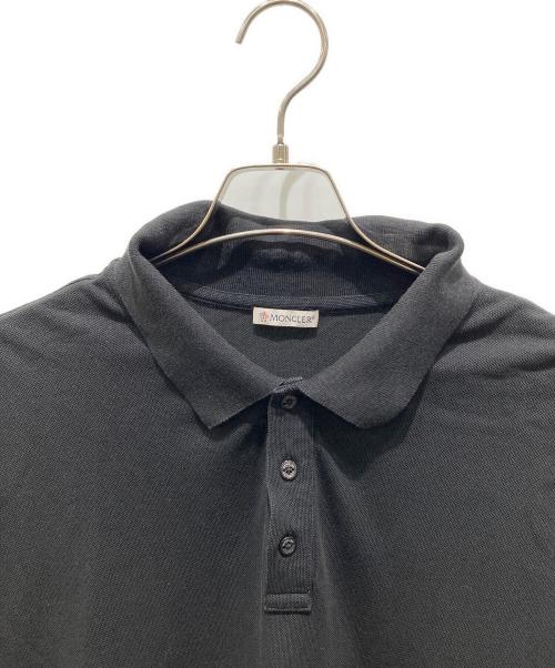 MONCLER（モンクレール）MONCLER (モンクレール) ロゴワッペンポロシャツ　F20918A70510 84556 ブラック サイズ:XXXLの古着・服飾アイテム