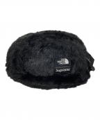 SUPREME×THE NORTH FACEシュプリーム×ザ ノース フェイス）の古着「Faux Fur Waist Bag」｜ブラック