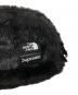 中古・古着 SUPREME (シュプリーム) THE NORTH FACE (ザ ノース フェイス) Faux Fur Waist Bag ブラック：16000円