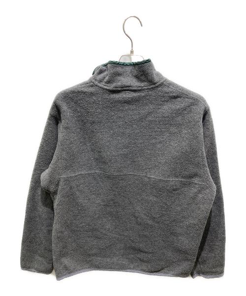 Patagonia（パタゴニア）Patagonia (パタゴニア) スナップフリースジャケット　1-800-523-9597 グレー サイズ:Lの古着・服飾アイテム