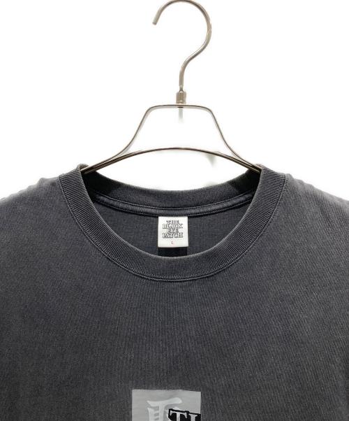 BlackEyePatch（ブラックアイパッチ）BlackEyePatch (ブラックアイパッチ) HANDLE WITH CARE TEE ブラック サイズ:Lの古着・服飾アイテム