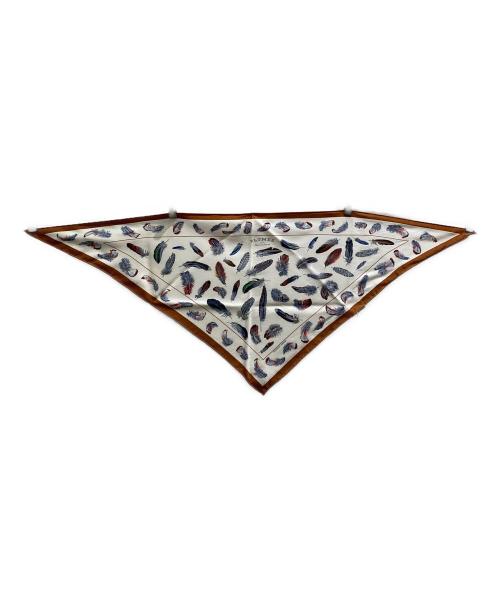 HERMES（エルメス）HERMES (エルメス) PLUMES par Henride Linares　ポワントゥ ブラウンの古着・服飾アイテム