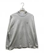 KEBOZケボズ）の古着「BB SMALL WAPPEN L/S TEE」｜グレー