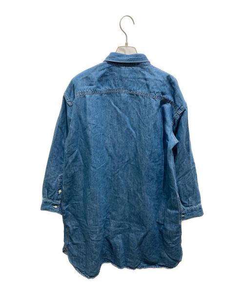 Veritecoeur（ヴェリテクール）Veritecoeur (ヴェリテクール) リネン混デニムワンピース インディゴ サイズ:Fの古着・服飾アイテム