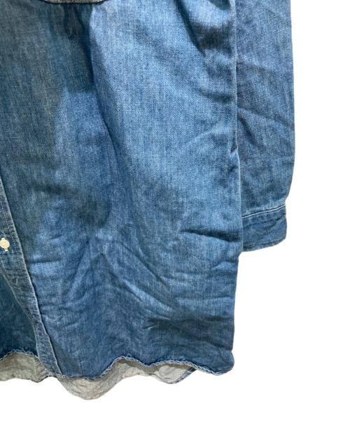 Veritecoeur（ヴェリテクール）Veritecoeur (ヴェリテクール) リネン混デニムワンピース インディゴ サイズ:Fの古着・服飾アイテム