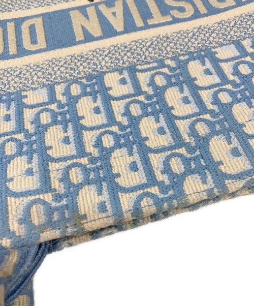 Christian Dior（クリスチャン ディオール）Christian Dior (クリスチャン ディオール) BOOK TOTE BAG MEDIUM　M1296ZRIW　トロッター　50-MA-0281　 21年 ブルーの古着・服飾アイテム