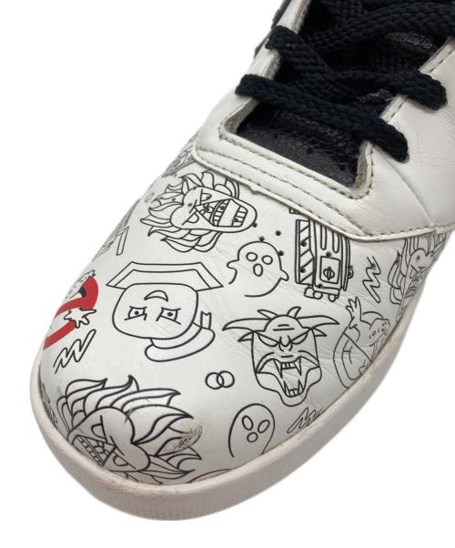 GHOST BUSTERS（ゴーストバスターズ）GHOST BUSTERS (ゴーストバスターズ) Sangacio (サンガッチョ) にゅ (ニュ) ハイカットスニーカー ホワイト サイズ:27.5の古着・服飾アイテム