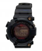 A BATHING APE×stussy×CASIOア ベイシング エイプ×ステューシー×カシオ）の古着「FROGMAN　GF-8250BS」｜ブラック