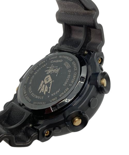 A BATHING APE（ア ベイシング エイプ）A BATHING APE (ア ベイシング エイプ) stussy (ステューシー) CASIO (カシオ) FROGMAN　GF-8250BS ブラックの古着・服飾アイテム