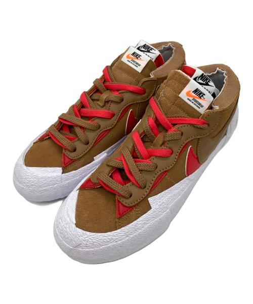 NIKE（ナイキ）NIKE (ナイキ) sacai (サカイ) NIKE BLAZER LOW SACAI　DD1877-200 ブラウン サイズ:26.5の古着・服飾アイテム