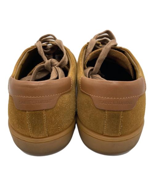 Saint Laurent Paris（サンローランパリ）Saint Laurent Paris (サンローランパリ) スウェードローカットスニーカー　330277 ブラウン サイズ:40 1/2の古着・服飾アイテム